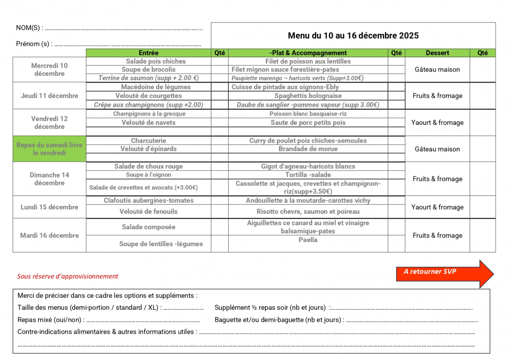 menu du 10 au 16 decembre 2025 menu du 10 au 16 decembre 2025